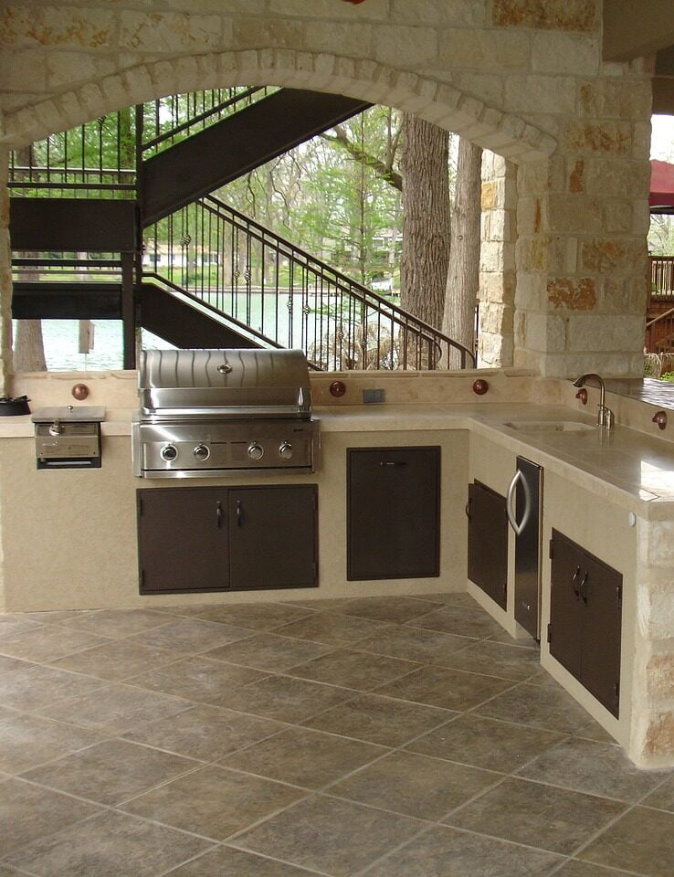 outdoor kitchen, stone, masonry-1537768.jpg